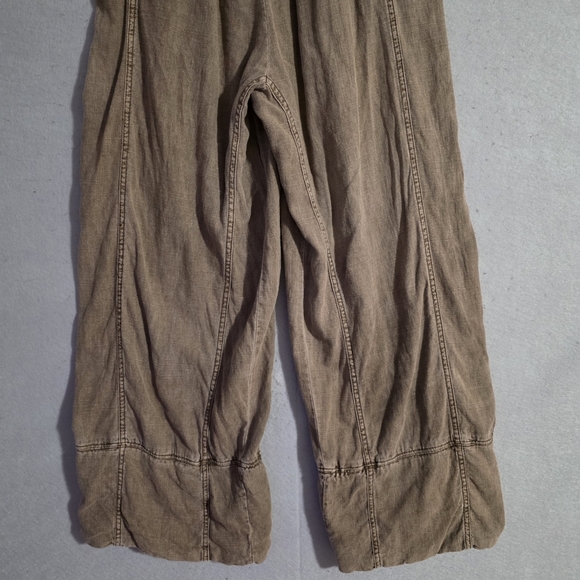 Free People Womens Days End Linen Pull On Pants Caiman OB2008799 Size Small - Picture 10 of 10